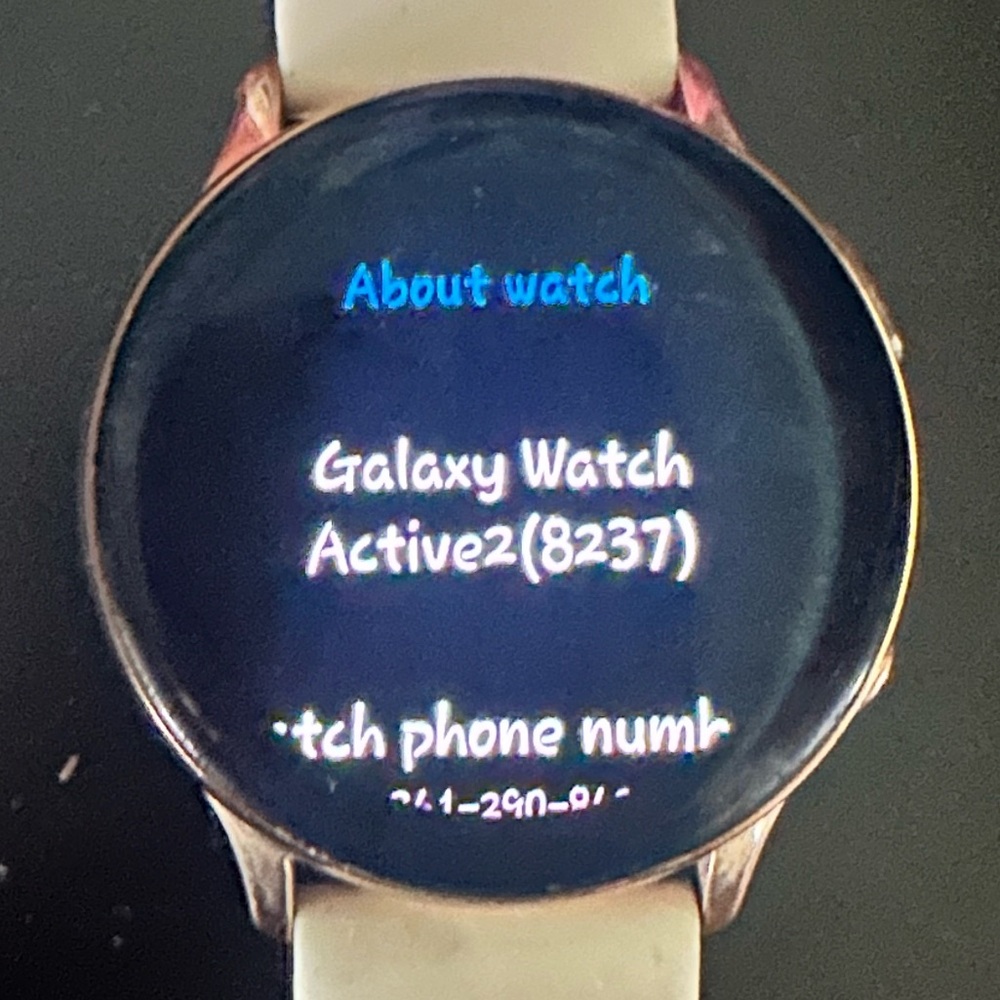 Rose Gold Smart Watch